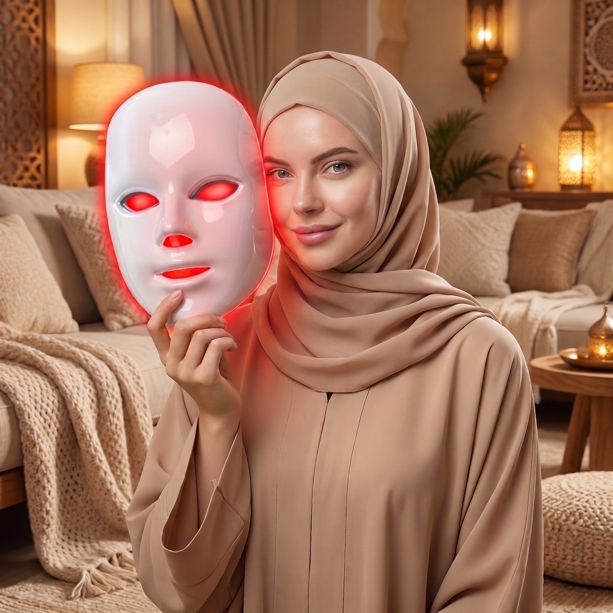 قناع LED للوجه